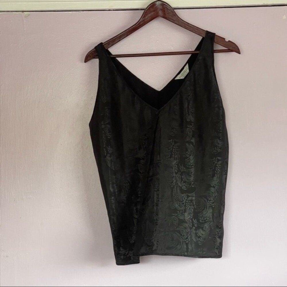 Women’s Partners Pattern Camisole Sz L Black